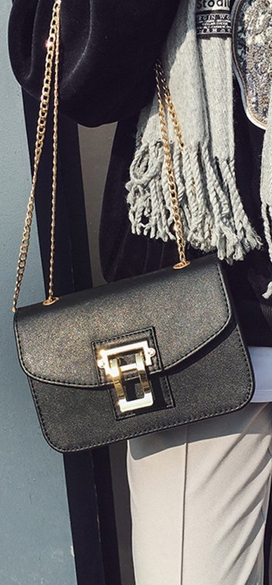 KW80286 Ladies Stylish Bag Black